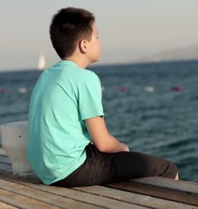 Boy on Jetty